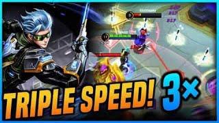 Triple Speed! AGGRESSIVE GAMEPLAY CYBER OPS GUSION! -Yasue