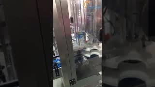 #Automatic #camel milk powder metal #container #closing machine, auto #servo bottom tin lid #sealer
