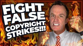 How to FIGHT False Copyright Strikes!!!