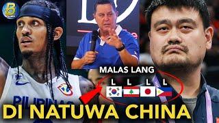 SWERTE pa Gilas | DI NATUWA sa Rankings o MINALAS lang Team CHINA?