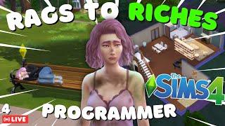  My First Rags to Riches Challenge In Sims 4 | Rags to Riches #4