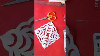 Paper craft design ️#diy #shortsfeed #craft #youtubeshorts #shorts #shortvideo #ytshorts #viral