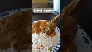 Lamb korma from Saffron in OKC #indianfood