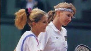 Monica Seles vs Steffi Graf 1990 Roland Garros Final Highlights