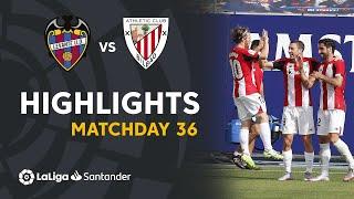 Highlights Levante UD vs Athletic Club (1-2)