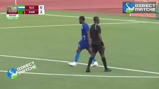 Zambia vs Sierra leone 2-0 all goals Highlights 2024 Sierra Leone vs Zambia Chipolopolo CAF