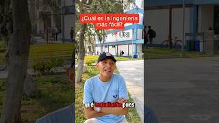 Esta ingenieria parece fácil por su nombre #uni #universidad #estudiantes #matematica #entrevista