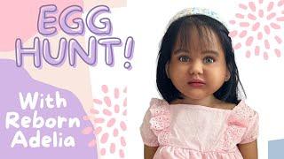 EXCITING Reborn Doll Easter Morning | Adelia Hunts for Eggs | #reborn #roleplaying #rebornbaby