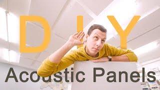 Making Super Effective Sound Absorbing Panels - DIY Acoustic Panels