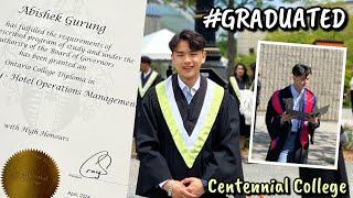 I finally graduated from Canadian College GRADUATION VLOG || Centennial College || Abishek Gurung