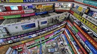 The biggest electronics market in the world - Huaqiangbei, Shenzhen, China