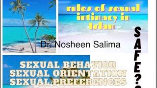 Are rules of sexual intimacy in Islam healthy for our ecosystem?