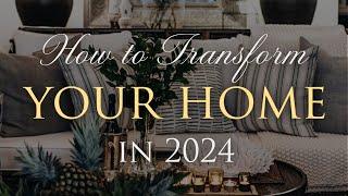 5 Interior Design Tricks to Create your Dream Home in 2024!