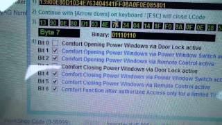 How to program remote powered windows on a 2009 VW Passat