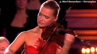 20 Beautiful Female Classical Violinists