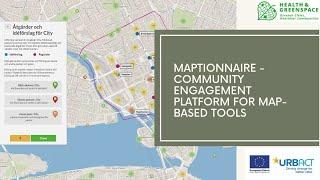 Maptionnaire - community engagement platform for map-based tools