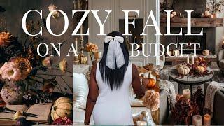 Cozy Fall On A Budget | 2024 Fall Decor | #homemaking #falldecor #cozyfall