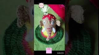 Ganeshji Amigurumi crochet Magnet