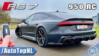 ОБЗОР AUDI RS7 C8 НА 950 Л.С. / *331 КМ\Ч* / АВТОБАН [БЕЗ ОГРАНИЧЕНИЯ СКОРОСТИ] от AutoTopNL