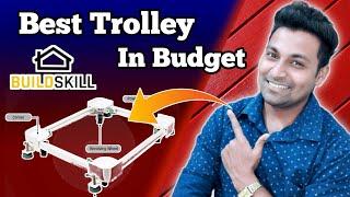 Buildskill Basics BWT1161 Review || Best Trolley for Washing Machine || The Surya Tecknowledge 