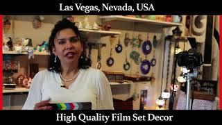 Turkish Bazaar LV offers upscale film props for tv, commercial and film in Las Vegas