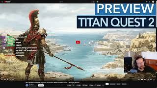 Titan Quest 2 Gamescom Gameplay Reaction with Translation