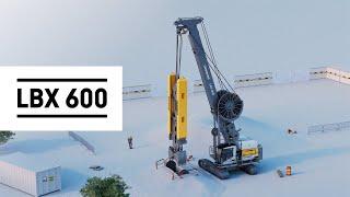 LBX 600 - Trägergerät zur Herstellung von Schlitzwänden | Liebherr