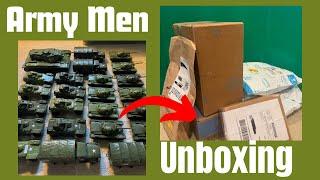 Unboxing Plastic Army Men 6 Boxes | 15+ Tanks 100+ Soldiers And More