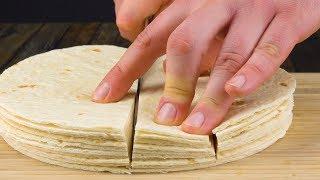 Stack 10 Tortillas, Cut 4 Strips, And Grab A Bundt Pan!