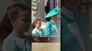 #KateMiddleton & #PrincessCharlotte are color coordinating for this year’s #TroopingtheColour!
