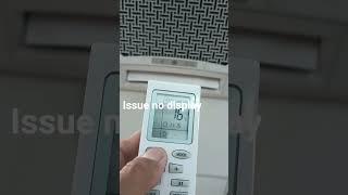 issue display on and off