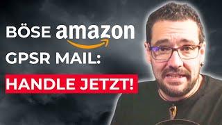 Maßnahme erforderlich: Compliance Informationen - Amazon GPSR - emc.nexus