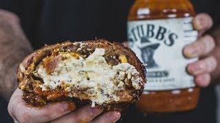 Stubb's Jalapeño Popper BBQ Bacon Cheeseburger Meat Log | Foodbeast Kitchen