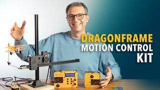 Dragonframe Motion Control Kit for Stop Motion Animators; Powered Controller & Motorized Winder Rig