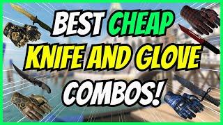 The BEST CHEAP KNIFE & GLOVE COMBOS IN CSGO/CS2! (Insane Budget CSGO Skins 2023)