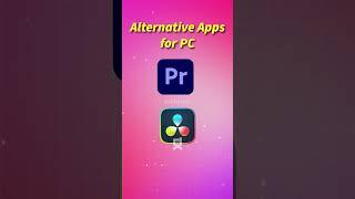 Alternative for famous Apps for PC #shorts