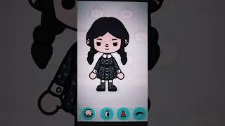 Wednesday in Toca Boca  #tocaboca #trending #movie #netflix #viral #subscribe #like #crazy