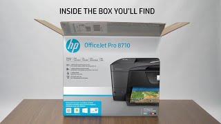 HP OFFICEJET PRO 8710 UNBOXING, SETUP AND REVIEW ⬇️Buy Here!⬇️