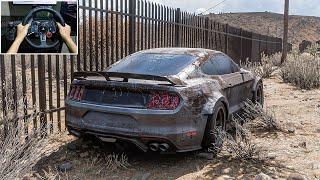 Rebuilding Ford Mustang RTR Spec 5 Forza Horizon 5 Logitech G29 Stering Wheel Gameplay