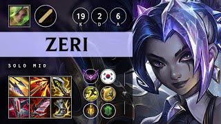 Zeri Mid vs Aurora - KR Master Patch 25.04