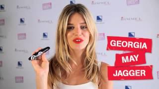 EXCLUSIVE - Georgia May Jagger loves Rimmel London's new Retro Glam Mascara