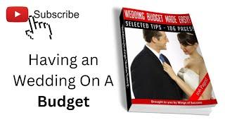 Wedding Budget Made Easy! FREE EBOOK