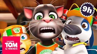 Season 1 TOTAL BINGE  Talking Tom & Friends Compilation  9 HOURS