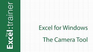 Excel: The Camera Tool