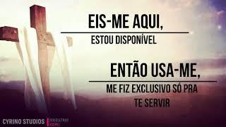 Eis Me Aqui -  Valesca Mayssa (Lyric Video 2023)