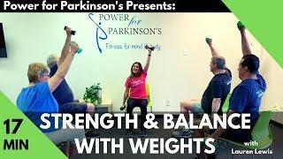 Strength & Balance w/Weights Short Sequence - Power for Parkinson's