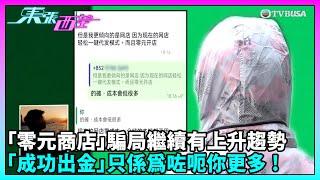 東張西望｜網上騙徒邀請加盟網店生意 承諾零本錢賺差額 最終騙走數萬元｜TVBUSA｜民生