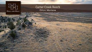 Montana Ranch For Sale - Carter Creek Ranch