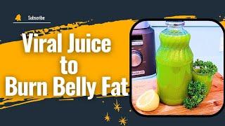 BELLY FAT REDUCING JUICE | How To Shrink Your Waistline Quickly #weightloss #juicingforweightloss