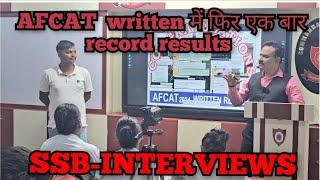 Record results in AFCAT #afcat#ssbinterview